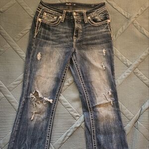 Miss me mid rise boot cut jeans size 30